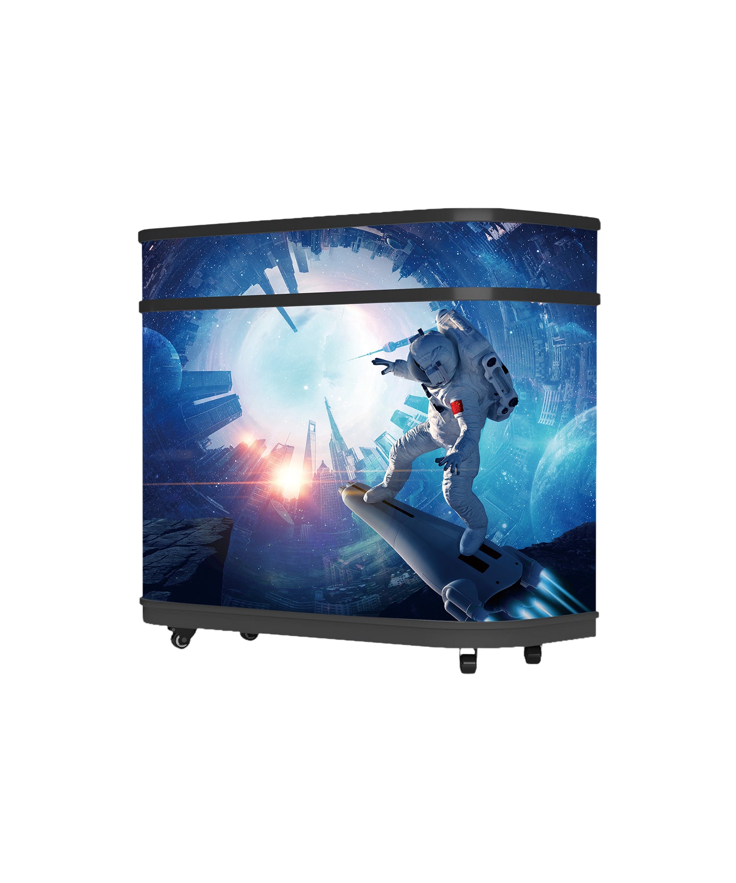 milestrong led counter display DJ booth