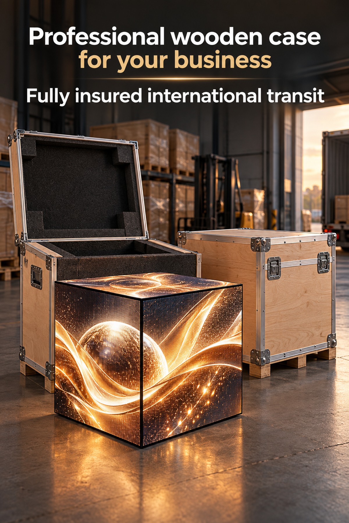 P2.5 Creative 3D Cube LED Display, For Indoor & Outdoor Commercial 详情图 8